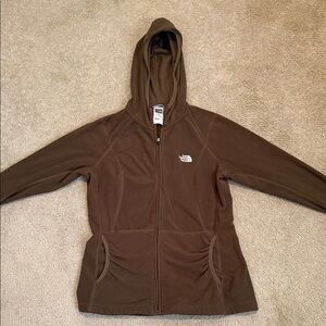 The North Face Women's Chocolate Brown Hooded Jacket